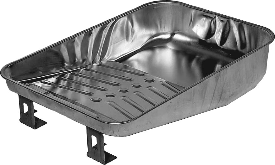 9" Galvanized Steel Paint Tray